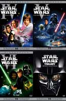 Обложки 'Star Wars Trilogy' (DVD) - Widescreen и Fullscreen